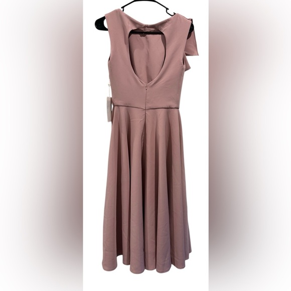 NWT TS Couture Dusty Pink A Line Party Dress - Picture 2 of 7